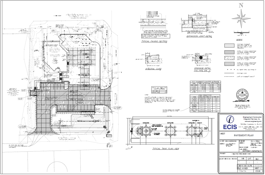 Pavement Plan