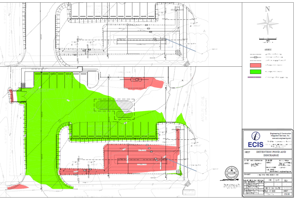 Detention Pond Plan