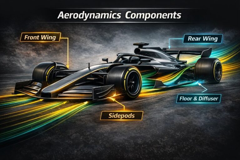 Formula 1 Aerodynamics the Invisible Force behind speed